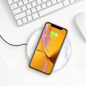 NEW in box Einova 10W Charging Stone: Marble White